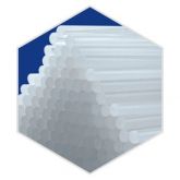 Cola quente Semi-Transparente Industrial - 25 kg
